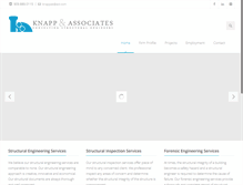 Tablet Screenshot of knappassociatesinc.com